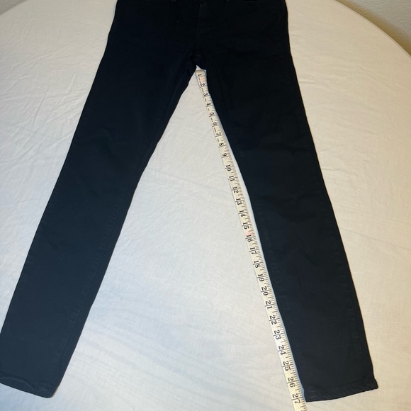 Paige Verdugo Ultra Skinny - Black Shadow Jeans Size 28 made in USA - Picture 9 of 11